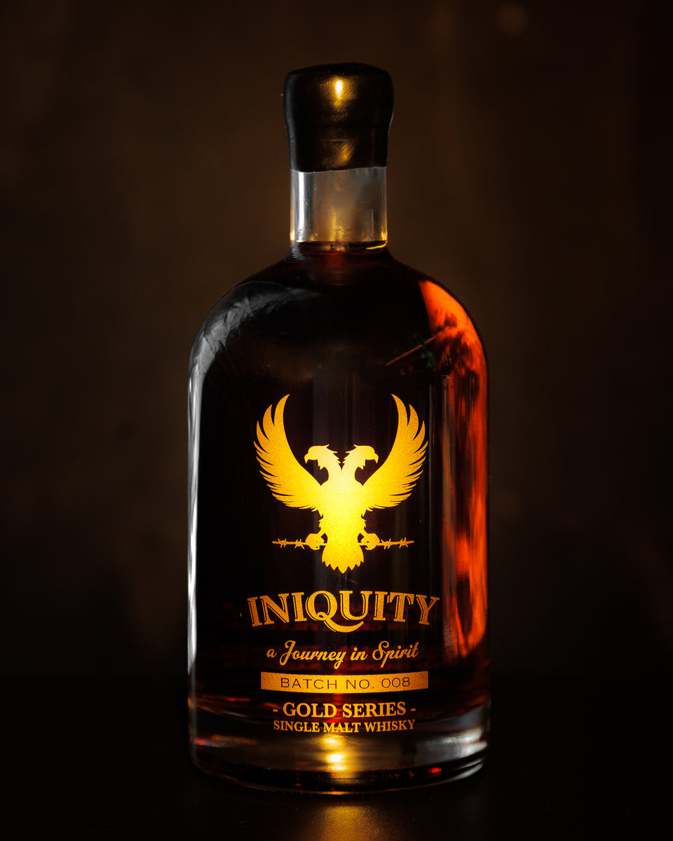 Iniquity Whisky Gold Batch No. 008