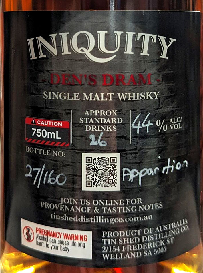 Iniquity Den's Dram – Apparition