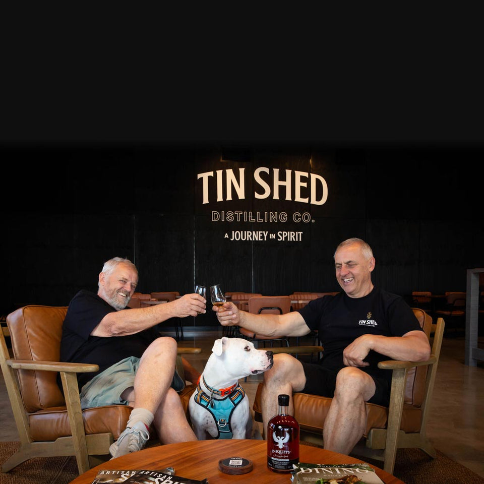 Tin Shed Distilling Co. isn’t a brand built in a boardroom;